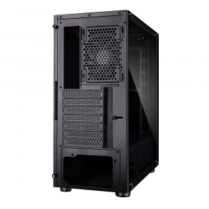 Zalman R2 Black táp nélküli ablakos ház fekete